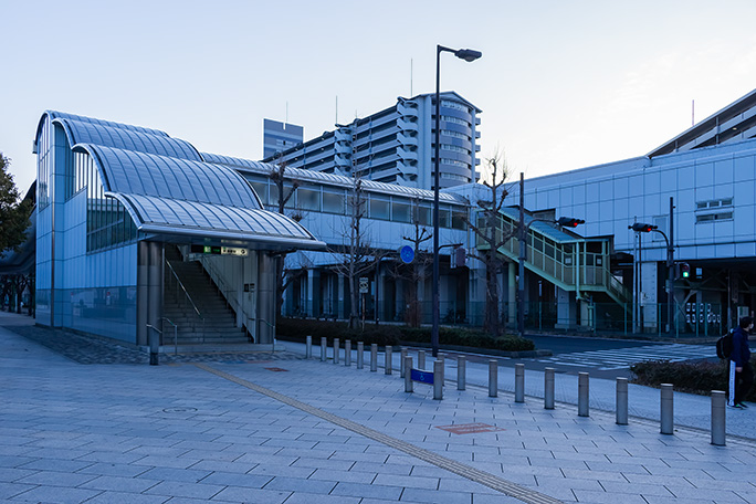 朝潮橋駅に戻って「ちゃり鉄10号」の旅を再開