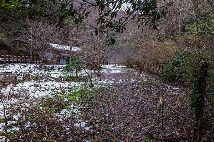 坪尻駅の木屋床口に戻ってきた