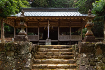 多可町加美区・岩座神・五霊神社（兵庫県：2025年1月）