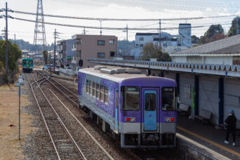 北条鉄道北条線・北条町駅（兵庫県：2025年1月）