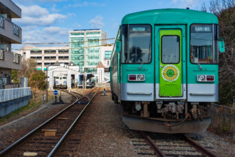 北条鉄道北条線・北条町駅（兵庫県：2025年1月）