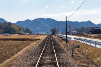 北条鉄道北条線・播磨横田駅（兵庫県：2025年1月）