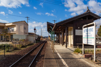 北条鉄道北条線・播磨下里駅（兵庫県：2025年1月）