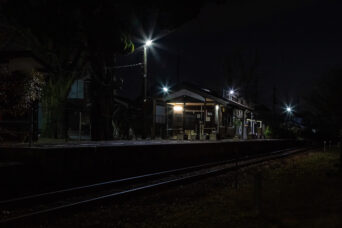 北条鉄道北条線・網引駅（兵庫県：2025年1月）