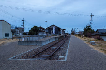 三木鉄道三木線・別所駅跡（兵庫県：2025年1月）