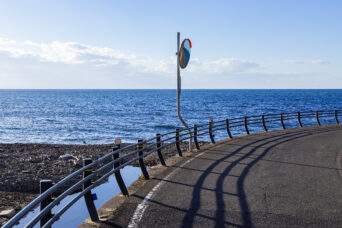 淡路島・南淡路・中津川集落付近から望む瀬戸内海（兵庫県：2025年1月）