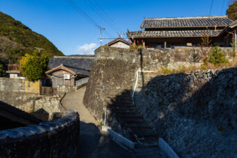 淡路島・南淡路・上灘集落（兵庫県：2025年1月）