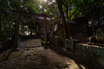 淡路島・南淡路・吉野集落・四所神社（兵庫県：2025年1月）