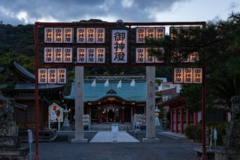 淡路島・洲本・厳島神社（兵庫県：2025年1月）