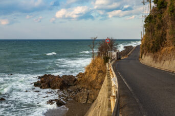 淡路島・西淡・阿那賀西路付近の瀬戸内海（兵庫県：2025年1月）