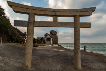 淡路島・西淡・津井・おじんば磯・登立明神（兵庫県：2025年1月）