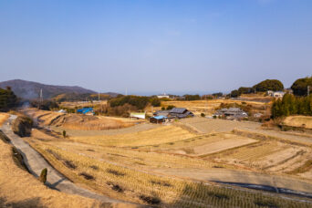 淡路島・北淡・生田畑（兵庫県：2025年1月）