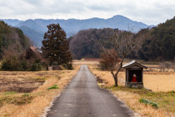 丹波・篠山・新荘集落（兵庫県：2025年2月）