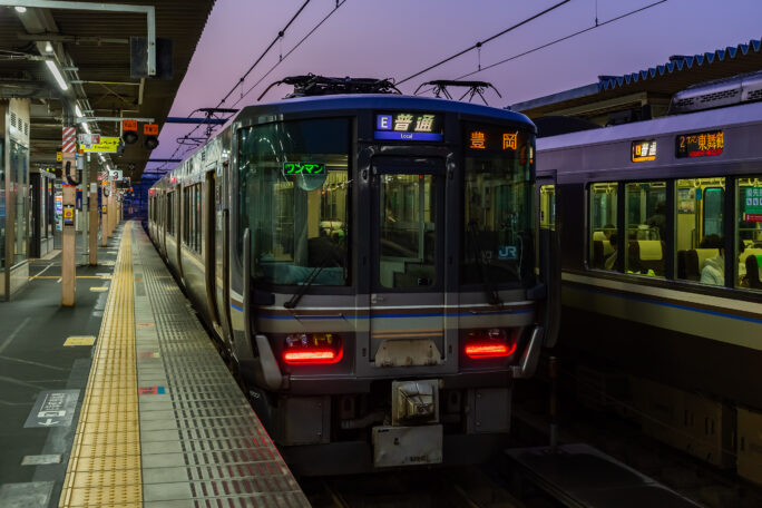 JR山陰本線・福知山線・福知山駅(京都府:2025年3月)