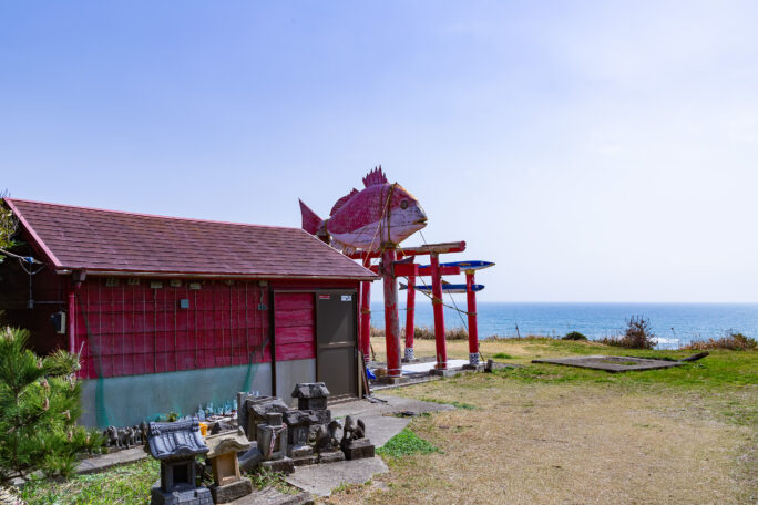 銚子・外川・長九郎稲荷神社(千葉県:2025年3月)