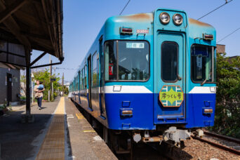 銚子・銚子電鉄鉄道線・外川駅(千葉県:2025年3月)