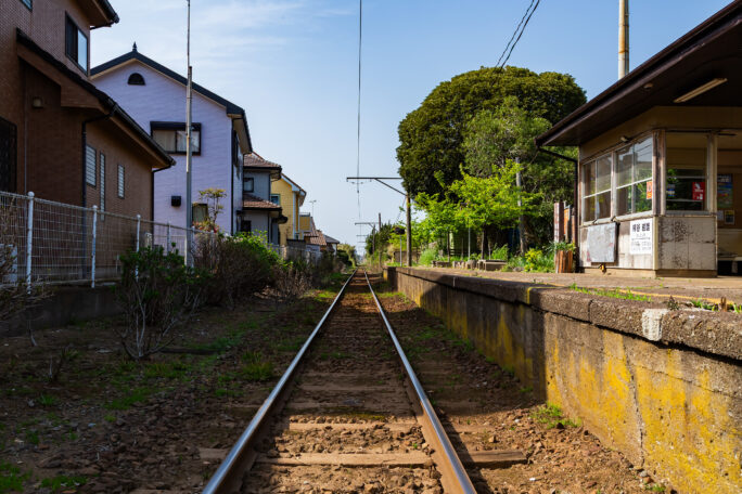 銚子・銚子電鉄鉄道線・海鹿島駅(千葉県:2025年3月)