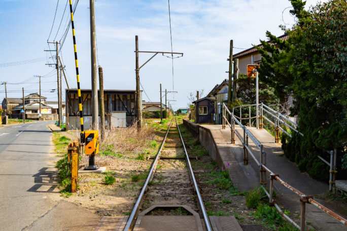 銚子・銚子電鉄鉄道線・西海鹿島駅(千葉県:2025年3月)