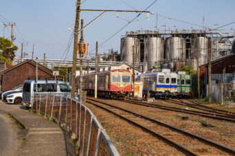 銚子・銚子電鉄鉄道線・仲ノ町駅(千葉県:2025年3月)