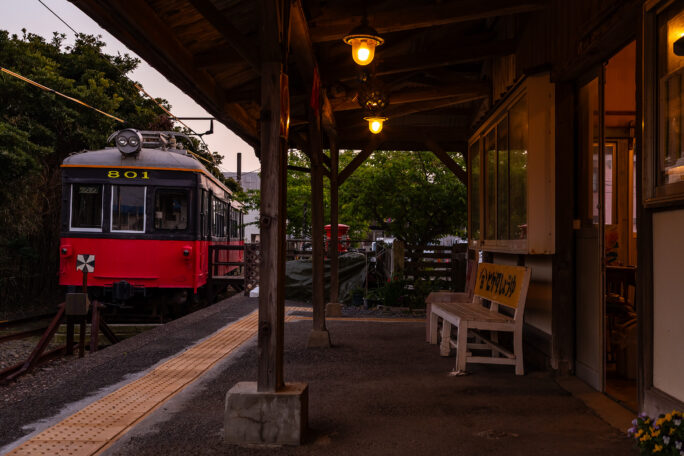 銚子・銚子電鉄鉄道線・外川駅(千葉県:2025年3月)