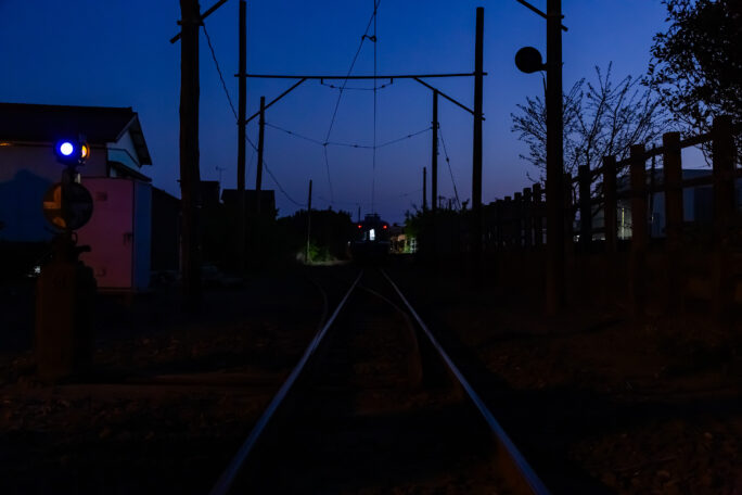 銚子・銚子電鉄鉄道線・外川駅(千葉県:2025年3月)