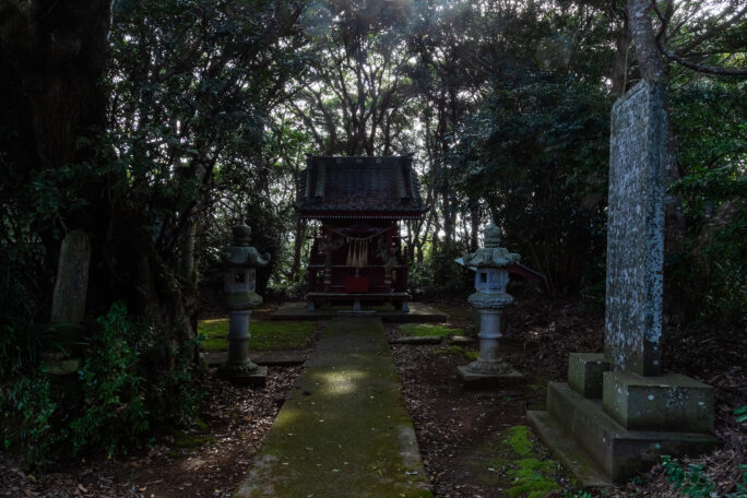 銚子・小浜集落・八幡大神(千葉県:2025年3月)