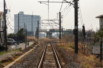 JR東金線・求名駅(千葉県:2025年3月)