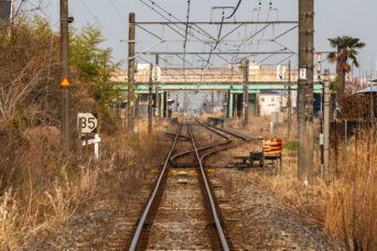 JR東金線・東金駅(千葉県:2025年3月)