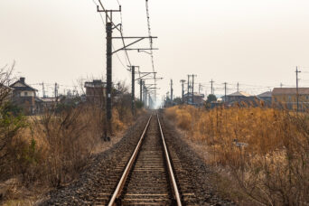 JR東金線・福俵駅(千葉県:2025年3月)