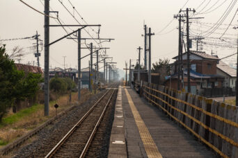 JR東金線・福俵駅(千葉県:2025年3月)