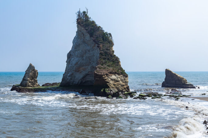 夷隅・雀島(千葉県:2025年3月)