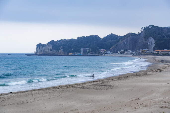 勝浦・部原海岸(千葉県:2025年3月)