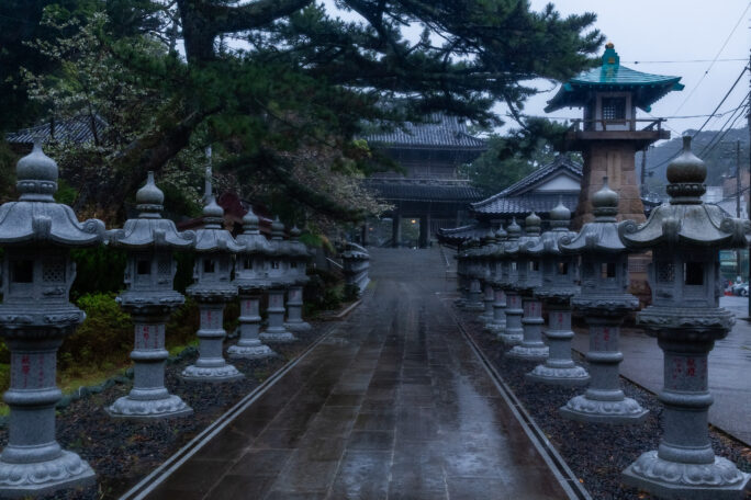 小湊・誕生寺(千葉県:2025年3月)