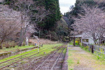 小湊鉄道・月崎駅(千葉県:2025年3月)