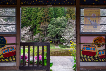 小湊鉄道・飯給駅(千葉県:2025年3月)