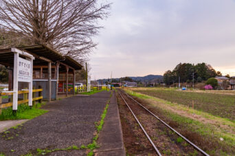 小湊鉄道・上総久保駅(千葉県:2025年3月)