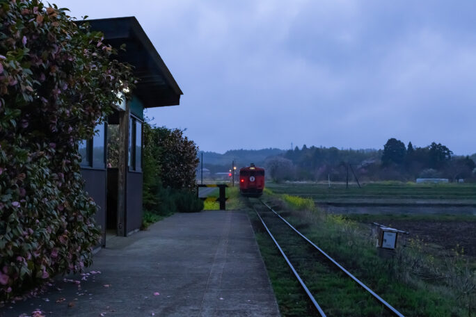 小湊鉄道・上総川間駅(千葉県:2025年3月)
