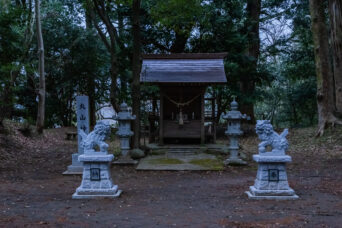 小湊鉄道・上総牛久駅・丸山神社(千葉県:2025年3月)