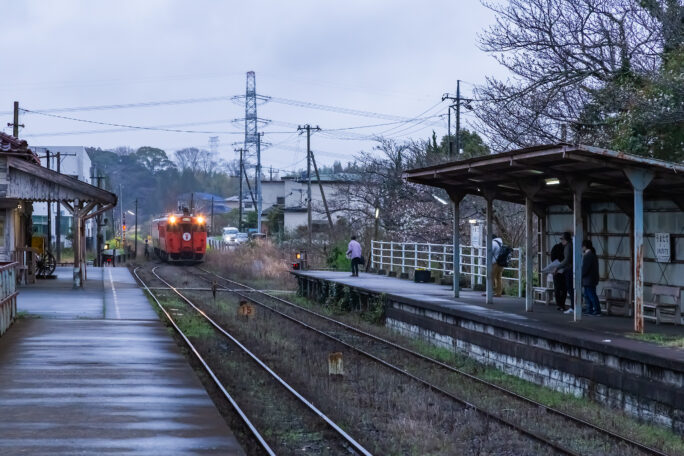 小湊鉄道・馬立駅(千葉県:2025年3月)