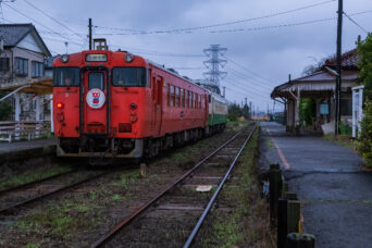 小湊鉄道・上総山田駅(千葉県:2025年3月)