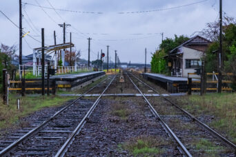 小湊鉄道・上総村上駅(千葉県:2025年3月)