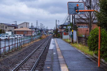 JR久留里線・上総清川駅(千葉県:2025年3月)