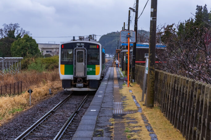 JR久留里線・東清川駅(千葉県:2025年3月)