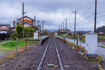 JR久留里線・俵田駅(千葉県:2025年3月)
