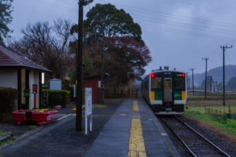 JR久留里線・平山駅(千葉県:2025年3月)