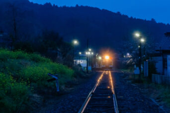 JR久留里線・上総亀山駅(千葉県:2025年3月)