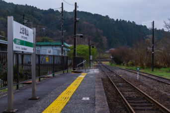 JR久留里線・上総亀山駅(千葉県:2025年3月)