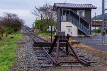 JR久留里線・上総亀山駅(千葉県:2025年3月)
