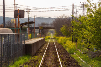 いすみ鉄道・城見ヶ丘駅(千葉県:2025年3月)