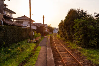 いすみ鉄道・上総中川駅(千葉県:2025年3月)